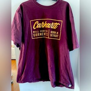 Carhartt Maroon shirt